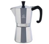 Moka Coffee Maker, 9 Cups Aluminium, Miss Moka Prestige, Coffee Maker for Home, Portable Coffee Maker for Travel, Coffee Cups, Including Silicone Seal