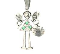Forever Bestie Friendship Pendant, Christmas Angel Hanging Ornament,Crazy Beautiful Friends Forever,Metal Forever Friendship Angel Hanging Ornament,Friendship Gift for Best Friends 1 (C)