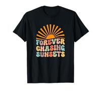 Forever Chasing Sunsets Beachwear Vacation Summer Tropical T-Shirt