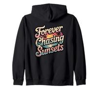 Forever Chasing Sunsets Zip Hoodie