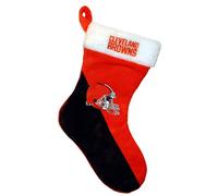 Forever Collectibles Foco NFL Cleveland Browns 2020 Basic Santa Claus Stocking Stocking Santa Claus Christmas