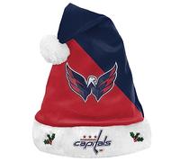 Forever Collectibles FOCO Washington Capitals 2020 Basic Santa NHL Santa Hat, One Size