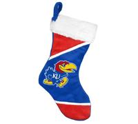 Forever Collectibles NCAA Kansas Jayhawks 2014 Colorblock Stocking