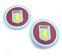 Forever Collectibles UK Limited Aston Villa Two Pack Coaster Set,Blue