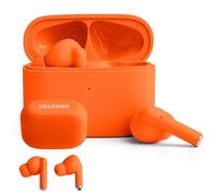 FOREVER COLORUM TWS Bluetooth Earphones Orange - In-Ear Wireless Earbuds with Deep Bass - Ear buds with Microphone Adapts to Ear Shape - USB-C Fast Charging - Compatible with Android and iOS