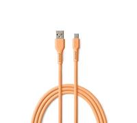 FOREVER Colorum USB to USB C Cable 3A Peach Fuzz - 1.8m USB A to USB C Charging and Data Sync Cable 2.0 480 Mbps - USB A USB C Charger Cable for Smartphones Tablets and Laptops