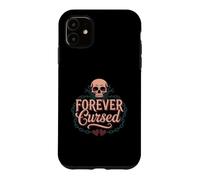 Forever Cursed Skull Hearts Case for iPhone 11
