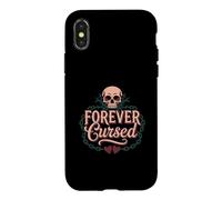 Forever Cursed Skull Hearts Case for iPhone X/XS