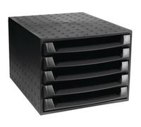 Forever 5 Drawer Set Black 221014D