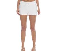 Forever Dreaming Ladies Borg Fleece Shorts Cream Medium
