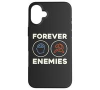 Forever Enemies Socialism Doesn't Work Case for iPhone 16 Plus