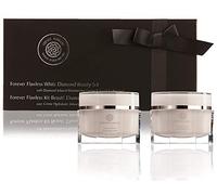 Forever Flawless White Diamond Infused Beauty Kit - FULL size Facial Peeling Gel & Moisture Complex Cream by