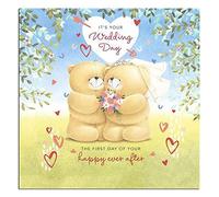 Forever Friends 3D It's Your Wedding Day Card