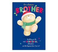 Forever Friends Fantastic Brother Christmas Card