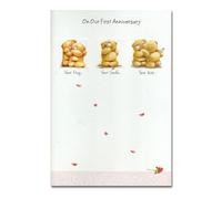 Forever Friends First Anniversary Card