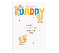 Forever Friends Loveliest Daddy Birthday Card