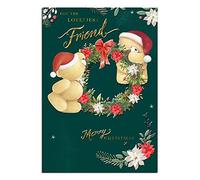Forever Friends Loveliest Friend Christmas Card