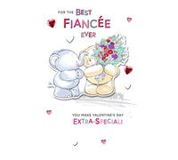 Forever Friends Lovely Fiancé Valentine's Day Card