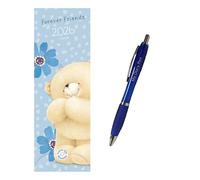 Forever Friends Slim Calendar 2026 + Exclusive Limited Edition Pen