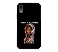 Forever In My K-Pop Era - Black Anime Girl Graphic Case for iPhone XR