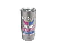Forever in Our Hearts Infant Loss Awareness Stainless Steel Insulated Tumbler