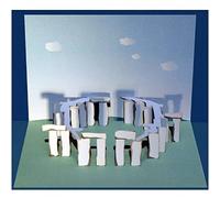 Forever Laser Cut Pop Up Card POP41 - Stonehenge