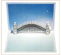 Forever Laser Cut Pop Up Card - The Tyne Bridge POP76