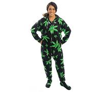 Forever Lazy Footed Adult Onesies, One-Piece Pajama Jumpsuits for Men and Women, Unisex. with Detachable Feet., Mary Jane, M