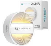 Forever Light Night Light with Motion Sensor for Closet, For Shelves, For Magnet, USB Charged, Twilight and Dawn Sensor, Up to 3 Months on One Charge, 500mAh, White