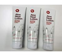 Forever Living Aloe Heat Lotion 118ml 3 Pack - Moisturizing, Warming Body Lotion for Adults