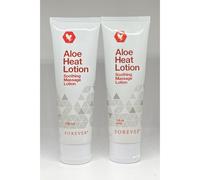 FOREVER LIVING ALOE HEAT LOTION X 2