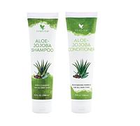 Forever Living Aloe Jojoba Shampoo and Conditioner Twin Pack (New Stock)