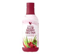 Forever Living Products Aloe Berry Nectar PET, 1000ml, Cranberry-Apple Flavored Aloe Vera Gel, 90.7% pure inner leaf Aloe Vera gel, No added preservatives, Gluten free