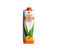 Forever Living Products Aloe Mango Gel, 1000ml, Mango Flavored Aloe Vera Gel, 86% Aloe Vera inner leafgel, No added preservatives, Gluten Free, Vegan friendly