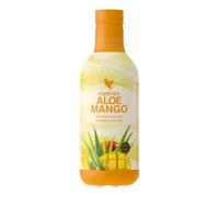 Forever Living Products Aloe Mango Gel PET, 1000ml, Mango Flavored Aloe Vera Gel, 86% Aloe Vera inner leafgel, No added preservatives, Gluten Free, Vegan friendly