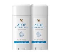 Forever Living Products Forever Aloe Ever Shield Deodorant stick, 92.1g, All day protection, Stain-Aluminum-Paraben-free, Vegetarian & Vegan friendly (bundle of 2)
