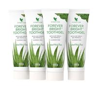 Forever Living Products Forever Bright Toothgel, 130g, Fluoride-Free with Aloe Vera (Bundle of 4)