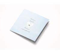 Forever Loved, Forever Remembered - Blue Sympathy Greeting Card 150mm x 150mm Square - Including Envelope - GC892SQ
