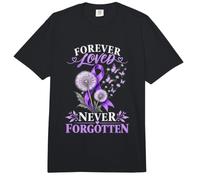 Forever Loved Never Forgotten Memorial Remembrance Mom Comfort Colors Adult Heavyweight T-Shirt
