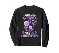 Forever Loved Never Forgotten Memorial Remembrance Mom Sweatshirt