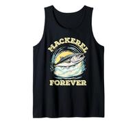 Forever Mackerel Fishing Costume Fisherman Love Fish Tank Top