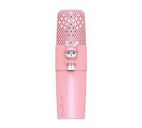 FOREVER MaxLife MXBM-500 Bluetooth Microphone with Speaker, Pink Rabbit Wireless Speaker with Microphone, 3 W, Compatible with iPhone, Android, 400 mAh Battery, Gifts for Children