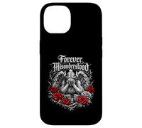 Forever Misunderstood Gothic Emo Design Case for iPhone 14