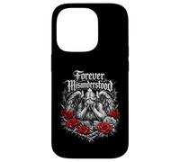 Forever Misunderstood Gothic Emo Design Case for iPhone 14 Pro