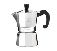 Forever Moka Prestige 1 Cup Aluminum Polished Finish Bakelite Handle