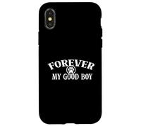 Forever My Good Boy Dog Memorial Design Pet Remembrance Case for iPhone X/XS
