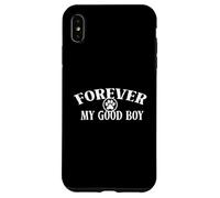 Forever My Good Boy Dog Memorial Design Pet Remembrance Case for iPhone XS Max