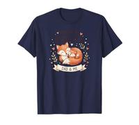 Forever My Little Foxes - Dad & Me Cute Wildlife T-Shirt
