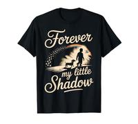 Forever My Little Shadow Dachshund Silhouette Quote Value Graphic T-Shirt
