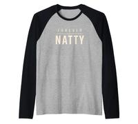 Forever Natty Natural Bodybuilding Fitness Raglan Baseball Tee